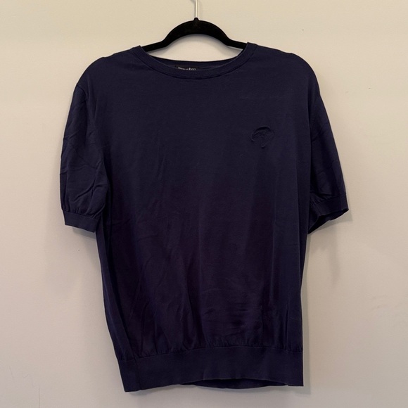 Stefano Ricci Deep Blue Short Sleeve Tee